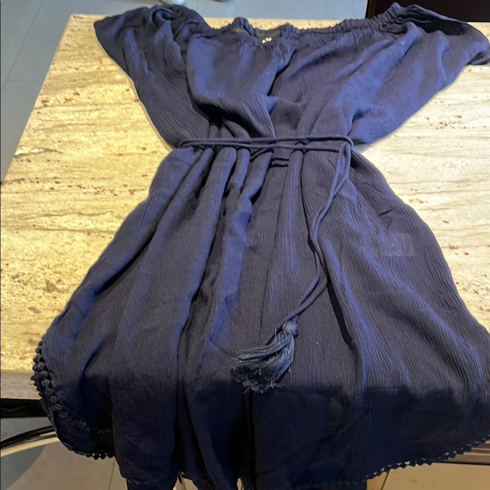 Swim coverup Echo Blue Sundress. NWT
No waist can fit anyone